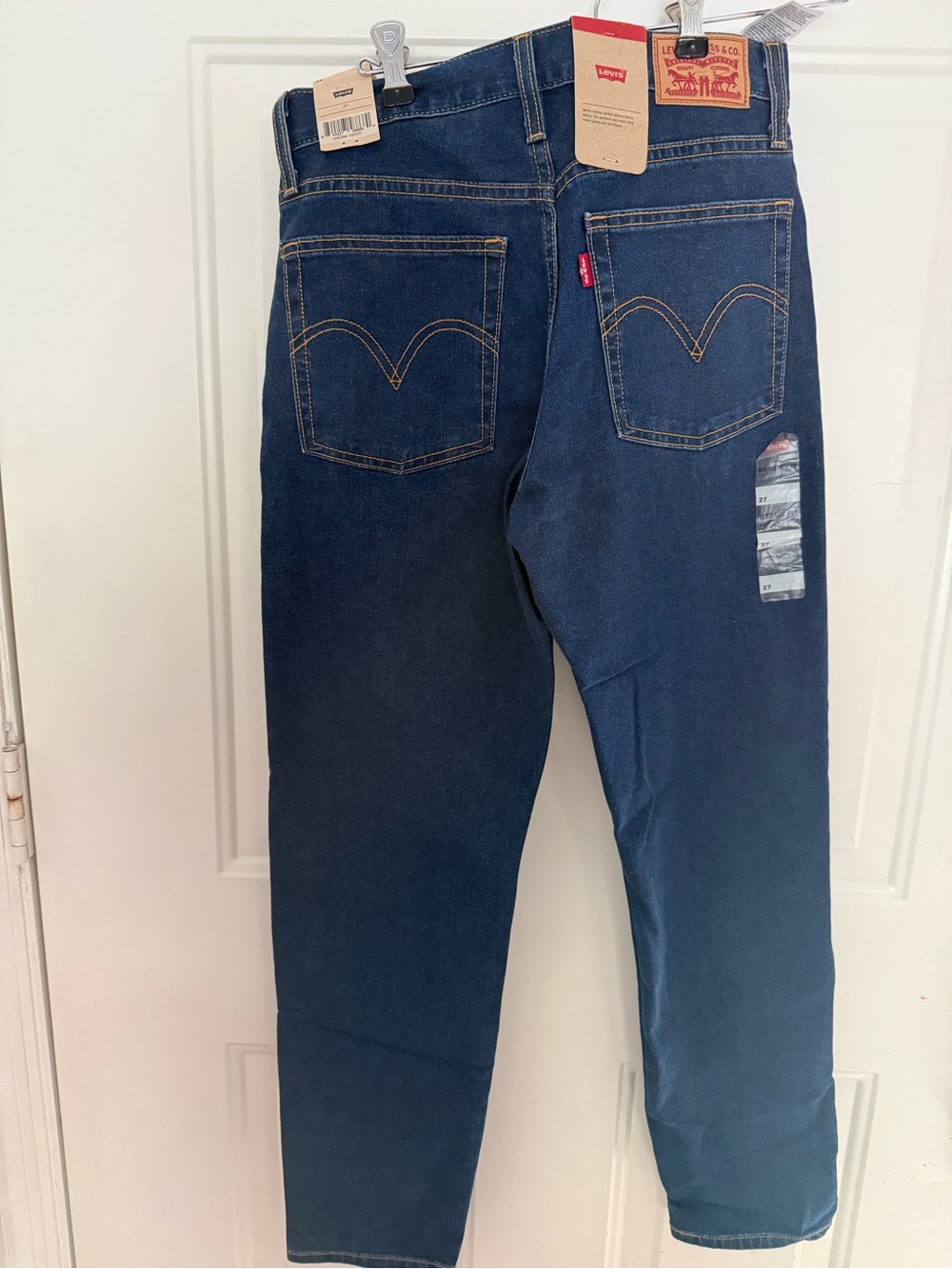 Levi's Women's Dark Blue Straight Jeans
